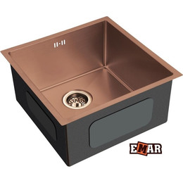 Кухонная мойка Emar EMB-112 1,2 мм, медь, Цвет производителя: медь - фото 
