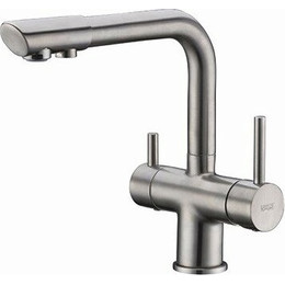 Смеситель для кухни WasserKraft A8027, матовый хром - фото 