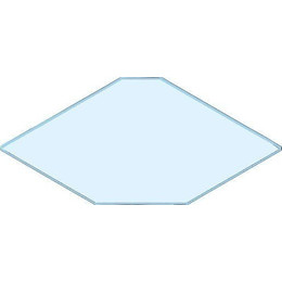 Крыша для душевых ограждений Timo Ilma-701 100х100 см - фото 