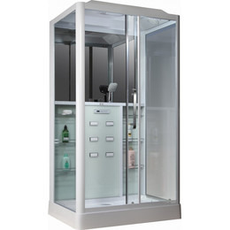 Гидробокс LORANTO CS 127 R 90х120х215, белый/прозрачное - фото 