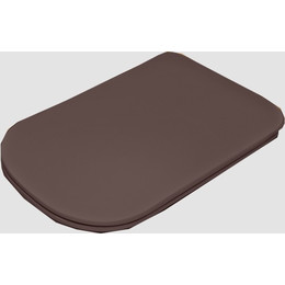 Сиденье с крышкой для унитаза Kerasan Tribeca микролифт 519175, borgogna matt - фото 