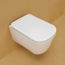 Унитаз подвесной безободковый Kerasan Tribeca 511430, белый матовый - фото 