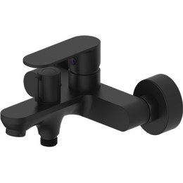 Смеситель для ванны Haiba HB60590-7, чёрный матовый - фото 