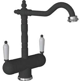 Смеситель для кухни Florentina Ария FL 333.21H.2113.102, чёрный, Цвет производителя: чёрный - фото 