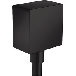 Шланговое подсоединение Hansgrohe FixFit Square 26455670, черный - фото 