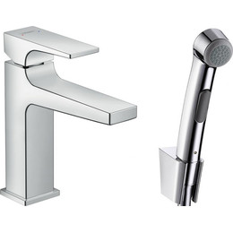 Смеситель для раковины с лейкой для биде Hansgrohe Metropol 32522000 - фото 
