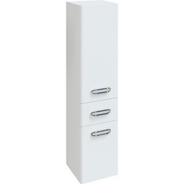 Пенал подвесной Mirsant Fuji 35 см R, белый - фото 