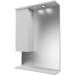 Зеркало-шкаф Mirsant Next 60 см L - фото 