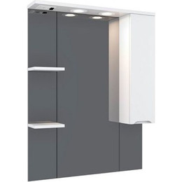 Зеркало-шкаф Mirsant Soho 80 см R - фото 