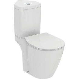 Унитаз-компакт угловой безободковый Ideal Standard Connect AquaBlade E042901 - фото 