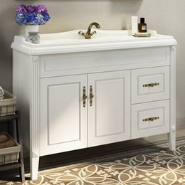 Тумба напольная с раковиной Comforty Палермо 120 см, белый - фото 