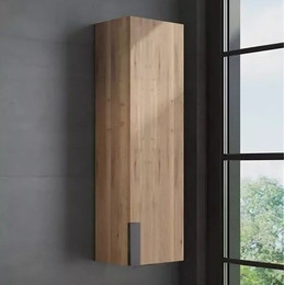 Пенал подвесной Comforty Кёльн 35 см, дуб тёмный - фото 