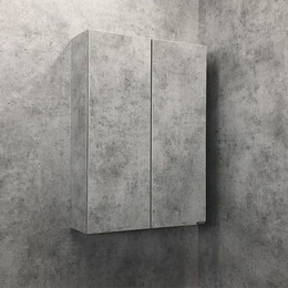 Шкаф подвесной Comforty Осло 60 см, бетон светлый - фото 