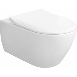 Унитаз подвесной безободковый Villeroy&Boch Subway 2.0 5614R201 с крышкой микролифт - фото 