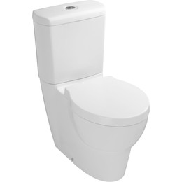 Унитаз-компакт Jacob Delafon Ove 19974W-00 с крышкой микролифт - фото 