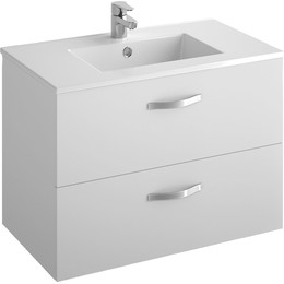 Тумба подвесная с раковиной Jacob Delafon Ola 80 см EB391RU-J5, белый - фото 