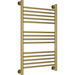 Полотенцесушитель водяной Сунержа Богема+ П14 800x500 мм (прямая перемычка) 051-0220-8050, состаренная латунь - фото 