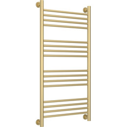 Полотенцесушитель водяной Сунержа Богема+ П16 1000x500 мм (прямая перемычка) 022-0220-1050, шампань матовый - фото 