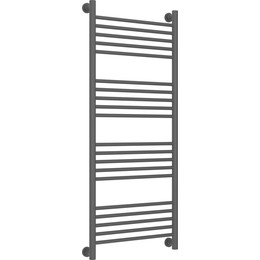 Полотенцесушитель водяной Сунержа Богема+ П20 1200x500 мм (прямая перемычка) 15-0220-1250, тёмный титан муар - фото 