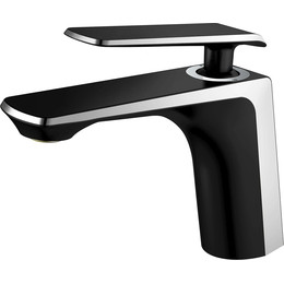 Смеситель для раковины Haiba HB10548-7, черный/хром - фото 