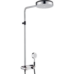 Душевая стойка с термостатом Cezares MOON-CD-TA250-01 - фото 