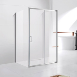 Душевое ограждение Cezares 110х90 см MOLVENO-AH-12-110/90-P-Cr, хром/матовое - фото 