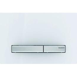 Кнопка смыва Geberit Sigma 50 115.788.11.2, белый/нержавеющая сталь - фото 