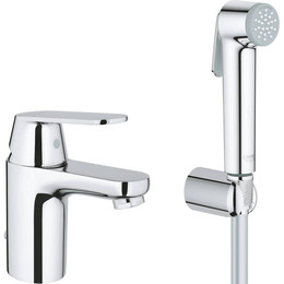 Смеситель для раковины с лейкой для биде Grohe Eurosmart Cosmopolitan 23125000 - фото 