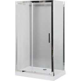 Душевое ограждение Aquanet Delta NPE1131 150x80 см (стекло 8 мм), хром/прозрачное - фото 