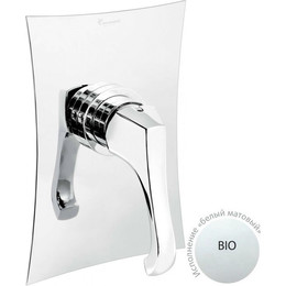 Смеситель для душа Emmevi Ares BIO76009, белый - фото 