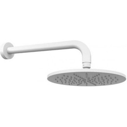 Верхний душ Paffoni Master ZSOF074BO 225х225 мм, белый матовый - фото 