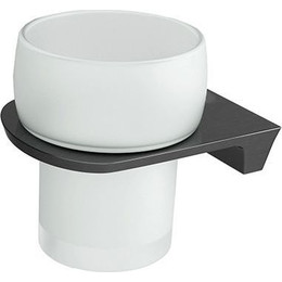 Стакан для зубных щеток WasserKraft Wiese K-8928, цвет оружейная сталь - фото 