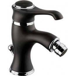 Смеситель для биде Emmevi Tiffany NC6004, черный/хром - фото 