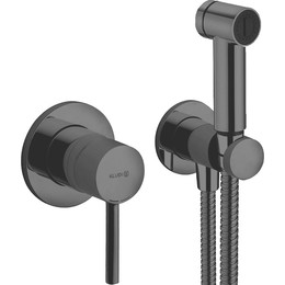 Набор для гигиенического душа Kludi Bozz 389983976, черный - фото 