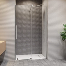 Душевая дверь Radaway Furo DWJ 140 см 10107722-01-01R (стекло 8 мм), хром/прозрачное - фото 