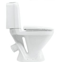 Унитаз-компакт Sanita Luxe Classic Luxe WC.CC/Classic/2-TM/WHT.G/S1 с крышкой микролифт - фото 
