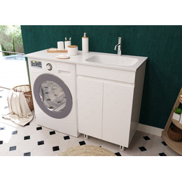 Тумба напольная с раковиной-столешницей Эстет Barcelona Luxe 120 см RФР-00007066 - фото 