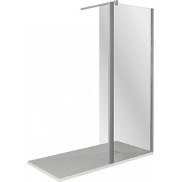 Душевая перегородка Bas Walk In SP2-90-C-CH 90 см хром/прозрачное - фото 