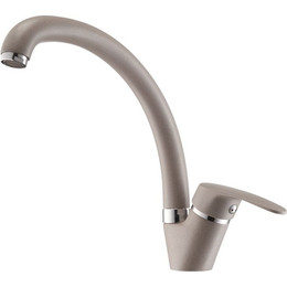 Смеситель для кухни Акватон Нимо 1AX002FCXX250, серый шелк - фото 
