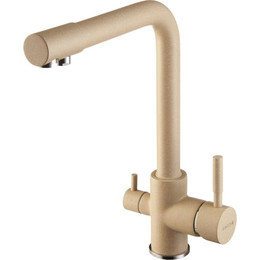 Смеситель для кухни Акватон Руан 1AX004FCXX260, латте - фото 