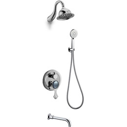 Душевая система для ванны Bronze de Luxe Yasmina NT800/B03 - фото 