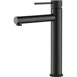 Смеситель для раковины высокий Timo Saona 2311/03F, черный - фото 