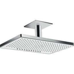 Верхний душ Hansgrohe Rainmaker Select 460 2jet 24004400, латунь/стекло, белый/хром - фото 