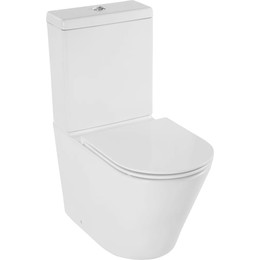 Унитаз-компакт безободковый Jacob Delafon Rodin+ UJAB102-00 - фото 