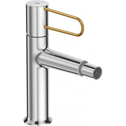 Смеситель для биде Jacob Delafon Odeon Rive Gauche E21033-GLD-CP, хром/золото - фото 