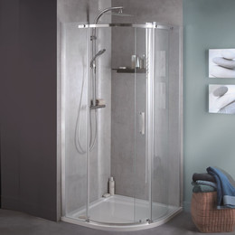 Душевое ограждение Jacob Delafon Contra 90х90 см L E22R90L-GA (стекло 8 мм), хром/прозрачное - фото 