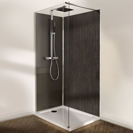 Душевая перегородка Jacob Delafon Contra 90 см E22W90-GA (стекло 8 мм), хром/прозрачное - фото 
