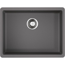 Кухонная мойка Omoikiri Kata 54-U-GR 4993411, leningrad grey, Цвет производителя: Leningrad Grey - фото 