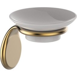 Мыльница Iddis Oldie OLDBRC0i42, цвет бронза - фото 