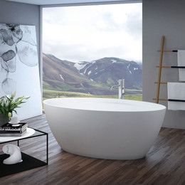 Ванна отдельностоящая Cezares Titan Oval 170х85 см - фото 